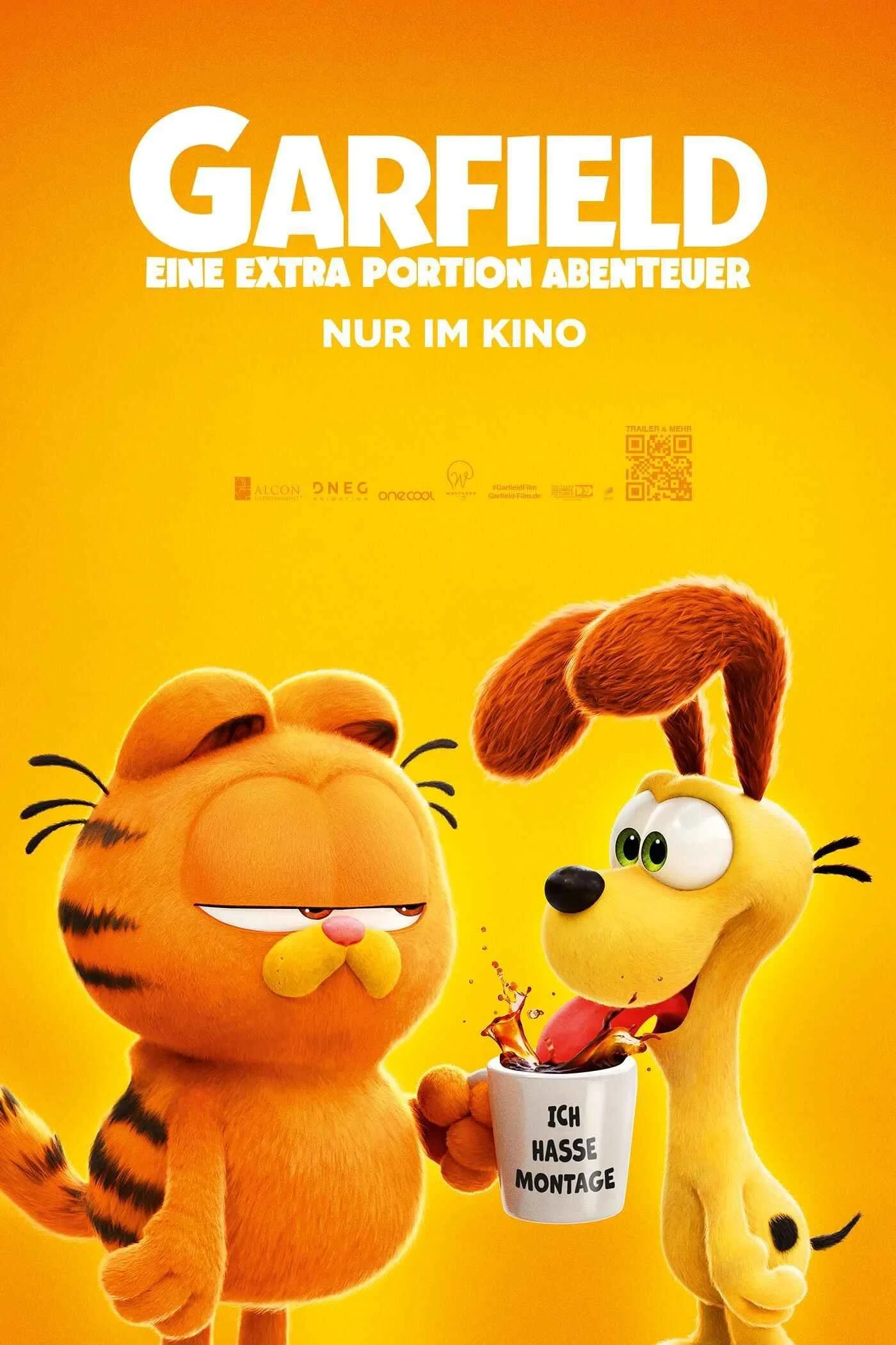 The Garfield Movie (2024) - Stream Animation movies with BEST IPTV CANADA IPTV service